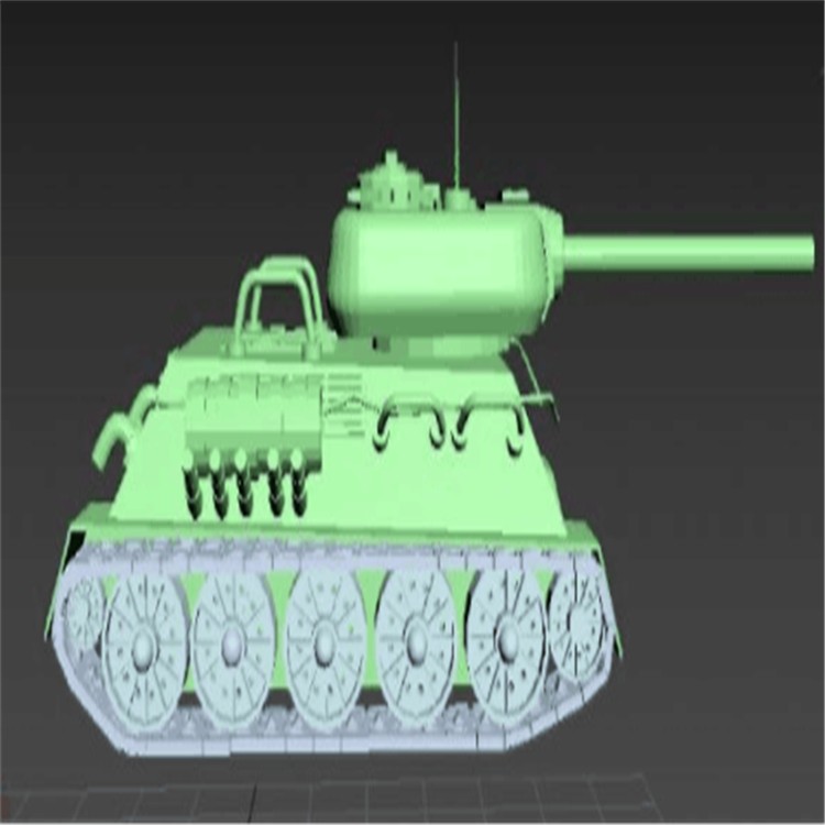 望江充气军用坦克模型